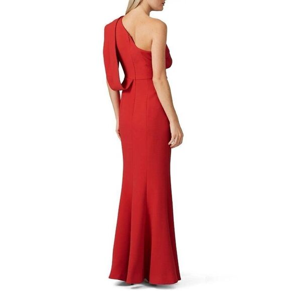 C/MEO COLLECTIVE Fragment Gown Red Womens - Picture 6 of 12